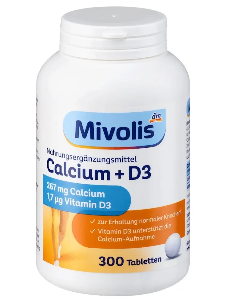 Viên Uống Calcium D3 Mivolis , 300 Viên